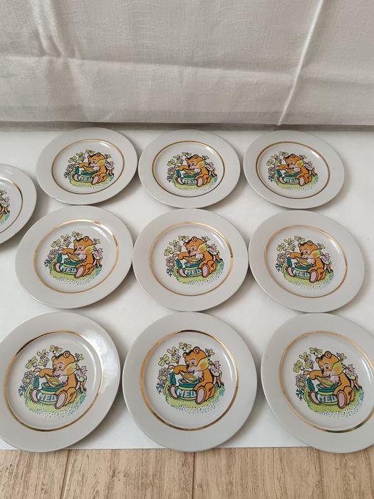 Тарілки. Ведмеді. 9 шт.