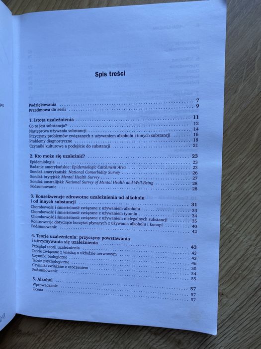 Uzależnienia Modele kliniczne i techniki terapeutyczne