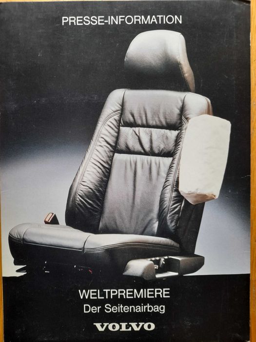 VOLVO 850 premiera press pack, teczka prasowa rok 1994