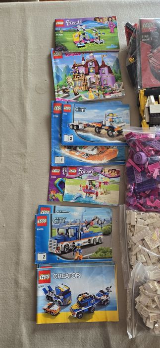 Super lote Lego peças e sets!!