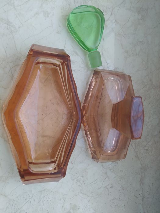 Карамельное,марганцевые стекло СССР, Германия