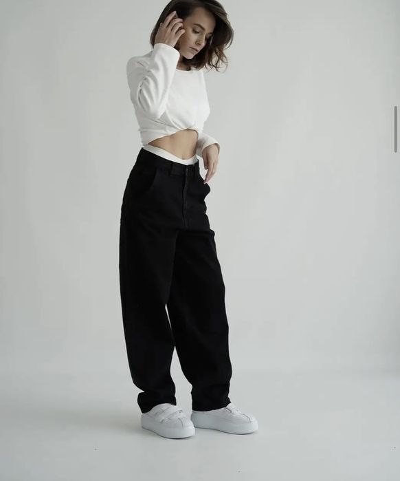 Джинси skater чорні