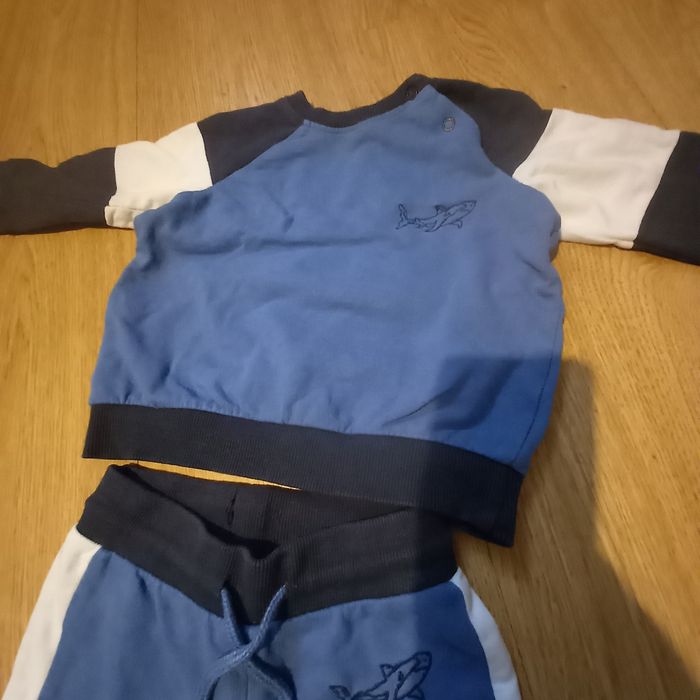 Zestaw bluza plus spodnie dresik dla chłopca r 80