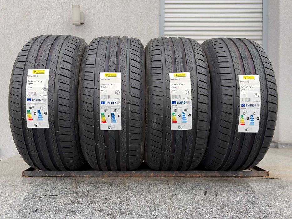 x4 Letnie 245/45R17 Kormoran Summer3 99W XL prod. 2026 rok! B,B,71db