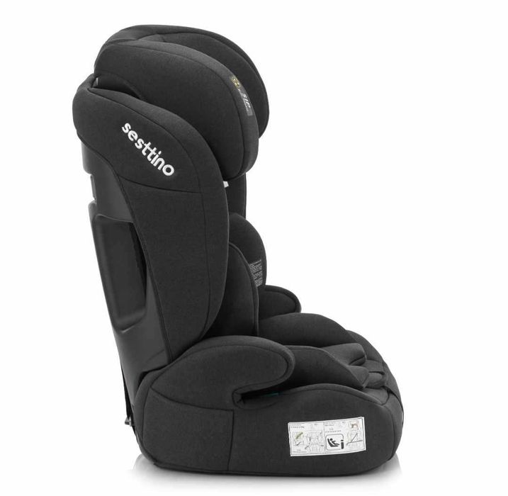 Fotelik Samochodowy 76-150cm Sesttino Rocker Pro 9-36kg Montaż Pasem