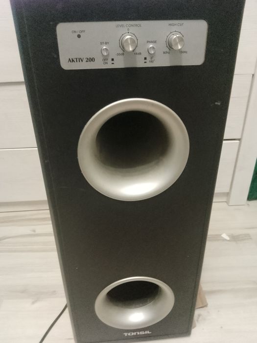 Tonsil active 200+mixer amplifer t-60+3 głośniki dexon 80w