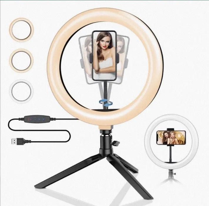 Anel / Ring LED para fotografia / vlog / maquilhagem **novo**