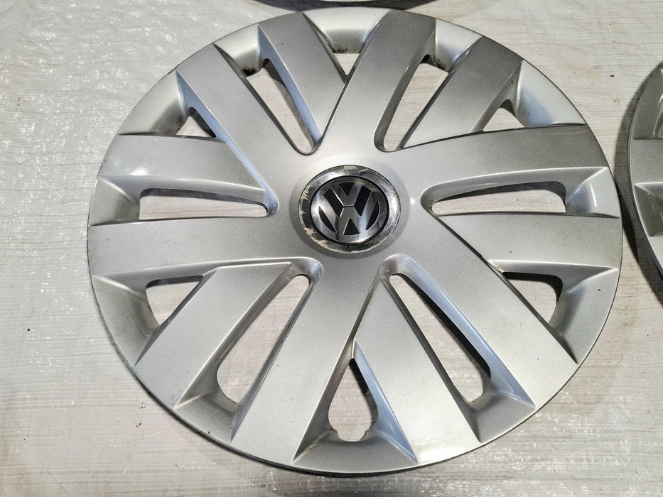 kołpaki oryginał oryginalne vw polo 5 v 6r0 6c0 2009-2017 rozmiar 15 cali 6r0601147c