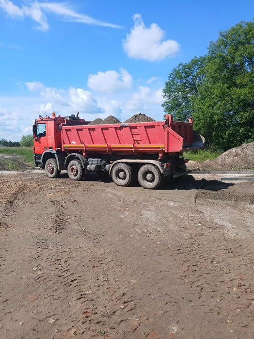Usługi koparką kołową CAT 315D, koparko-ładowarką, TRANSPORT, ładowarką teleskop.