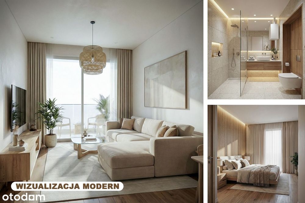 Apartament 400m od plaży, balkon, parking, winda, Plażowa Dream B3
