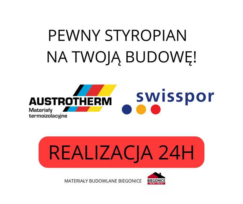Styropian l Fasada l Dach l Podłoga l XPS SWISSPOR AUSTROTHERM