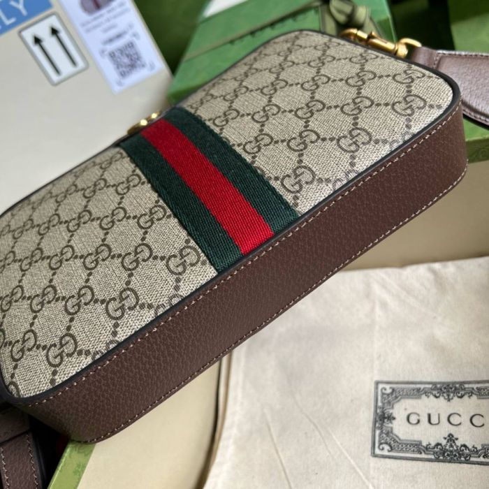 Сумка чоловіча Gucci повний комплект бутика мужская сумка кожаная канва