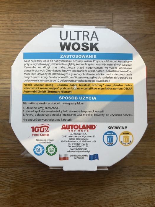 Ultra wosk plus carnauba