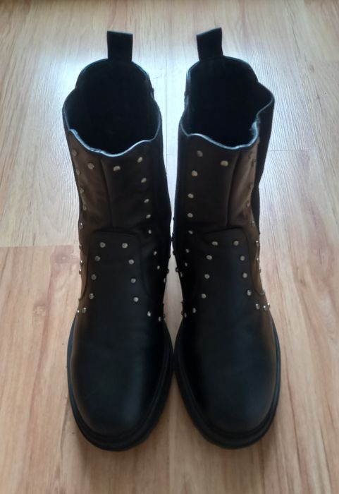 Botki trapery sztyblety damskie rozm 37 wkładka 23cm firmy DeeZee