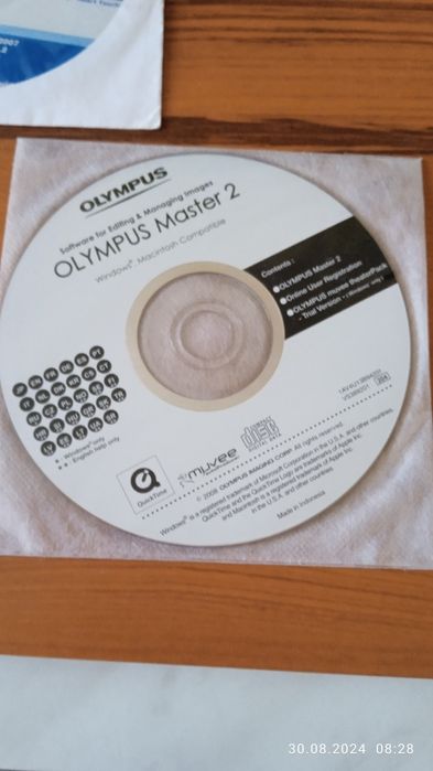 Диски- Asus , OLYMPUS .