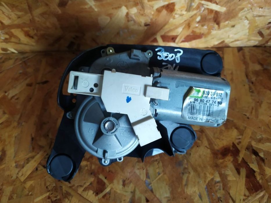 MOTOR LIMPA VIDROS TRÁS PEUGEOT 308 3008 - 9680477480