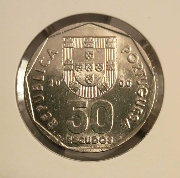 Moedas de 50 escudos Cupro-Níquel