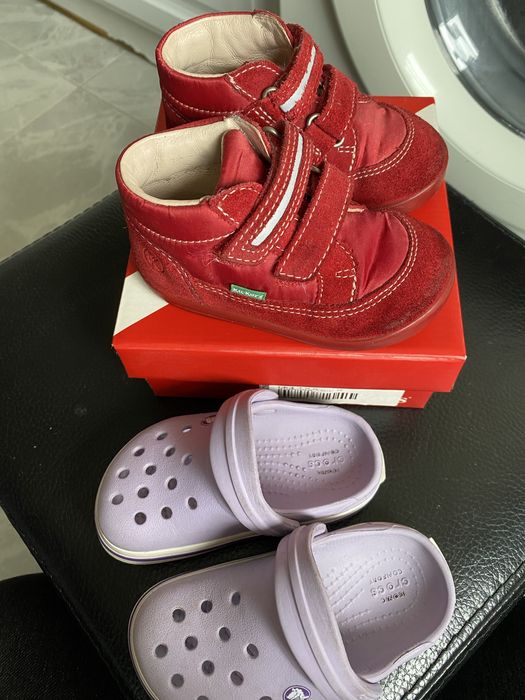 Botas KicKers tam 22 + oferta crocs