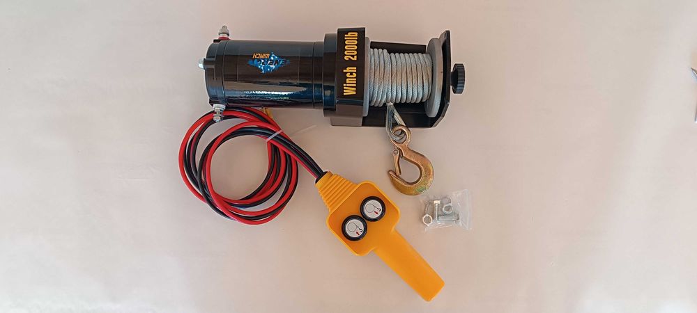 Лебідка Energy winch 2000LBS 900кг електрична таль квадроцикл