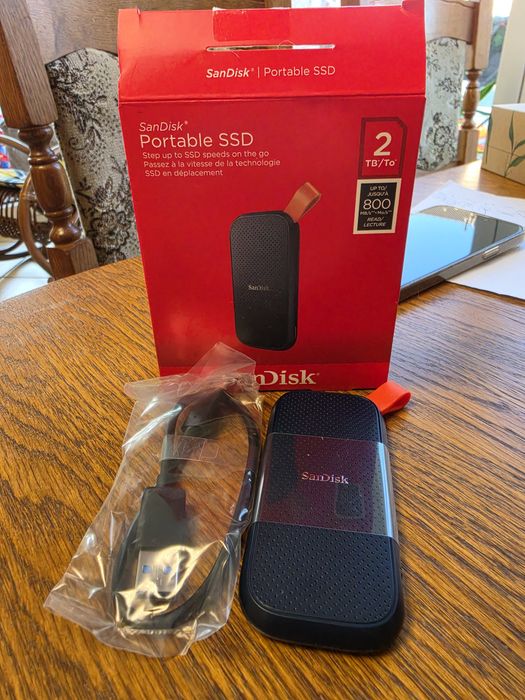 SSD SanDisk Portable 2TB (800 MB/s)