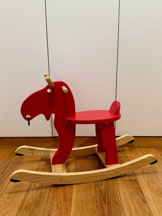 IKEA Wooden Rocking Horse Model EKORRE – Excellent Condition!!64284748483329120