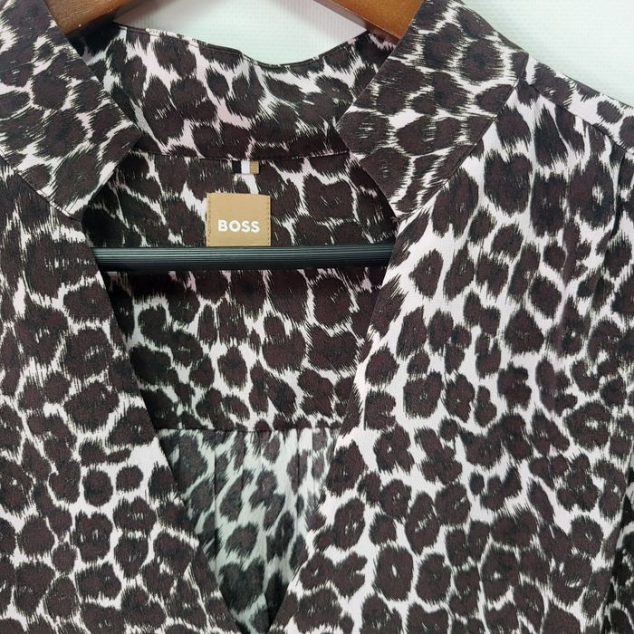Розкішна блуза Boss, шовк 100%, оригінал. Розмір XL-XXL