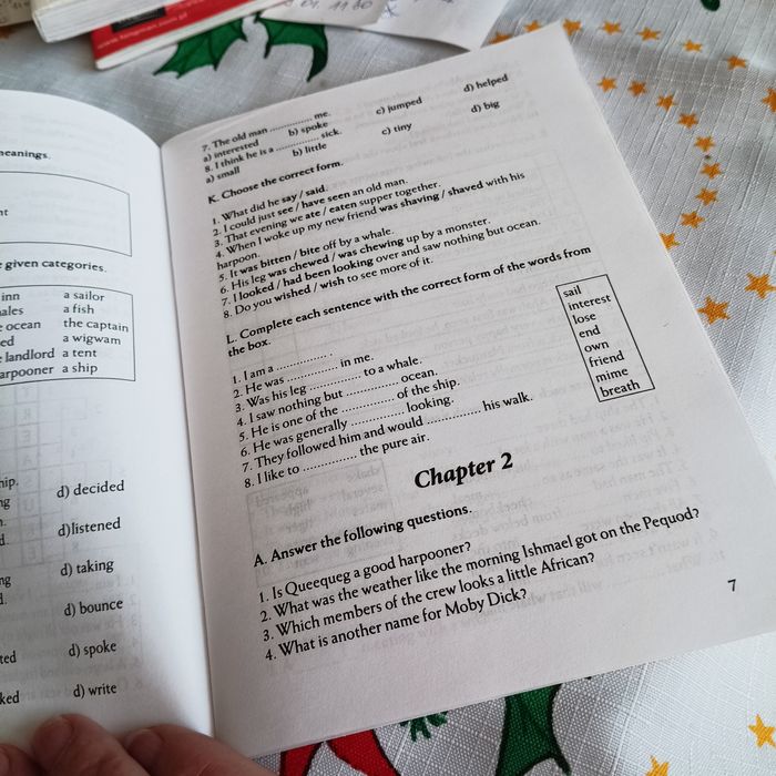 6* ,,Activity Book "- Moby Dick z płytą