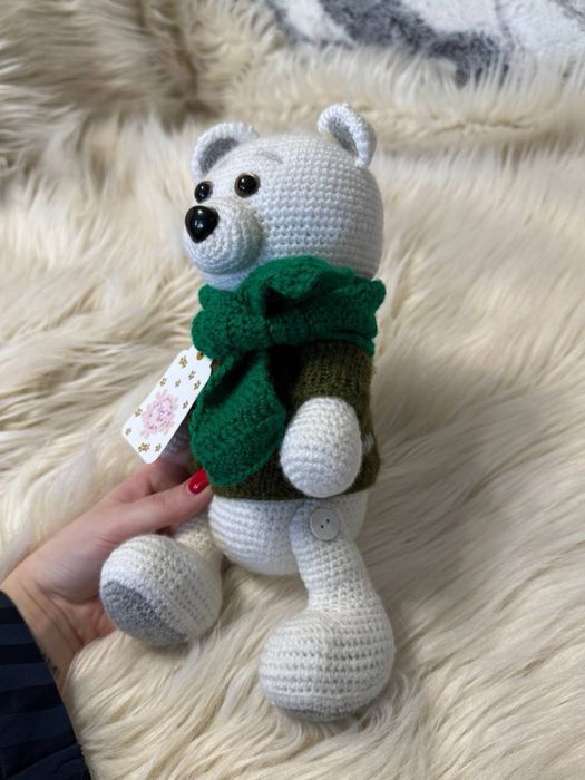 Вʼязані іграшки ручної роботи