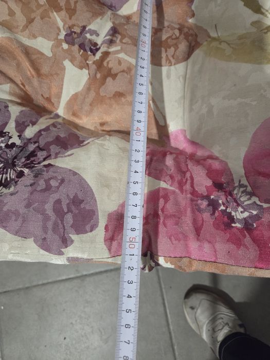 Fotel rattanowy w kwiaty krzesło rattanowe