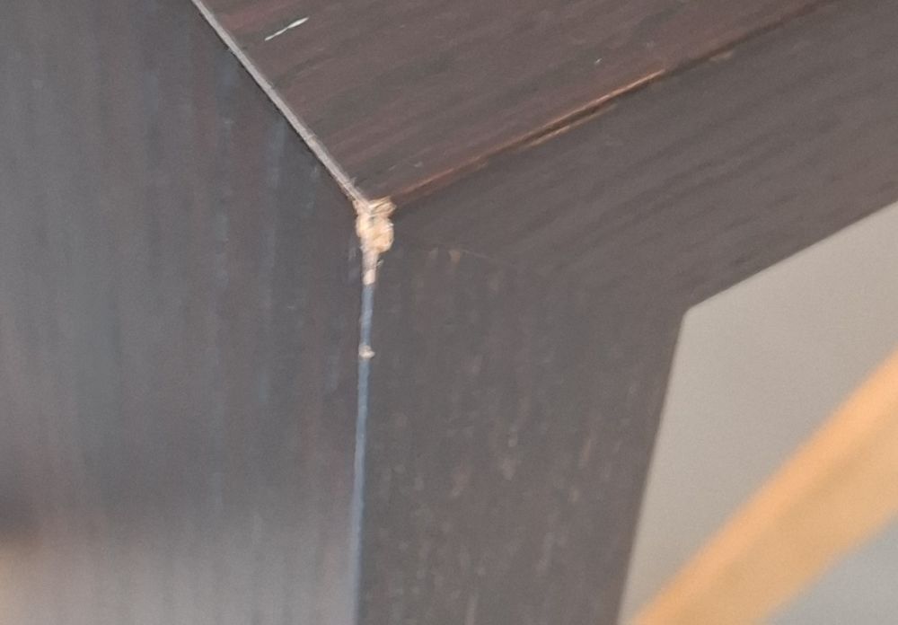 Mesa em wenge e cadeiras