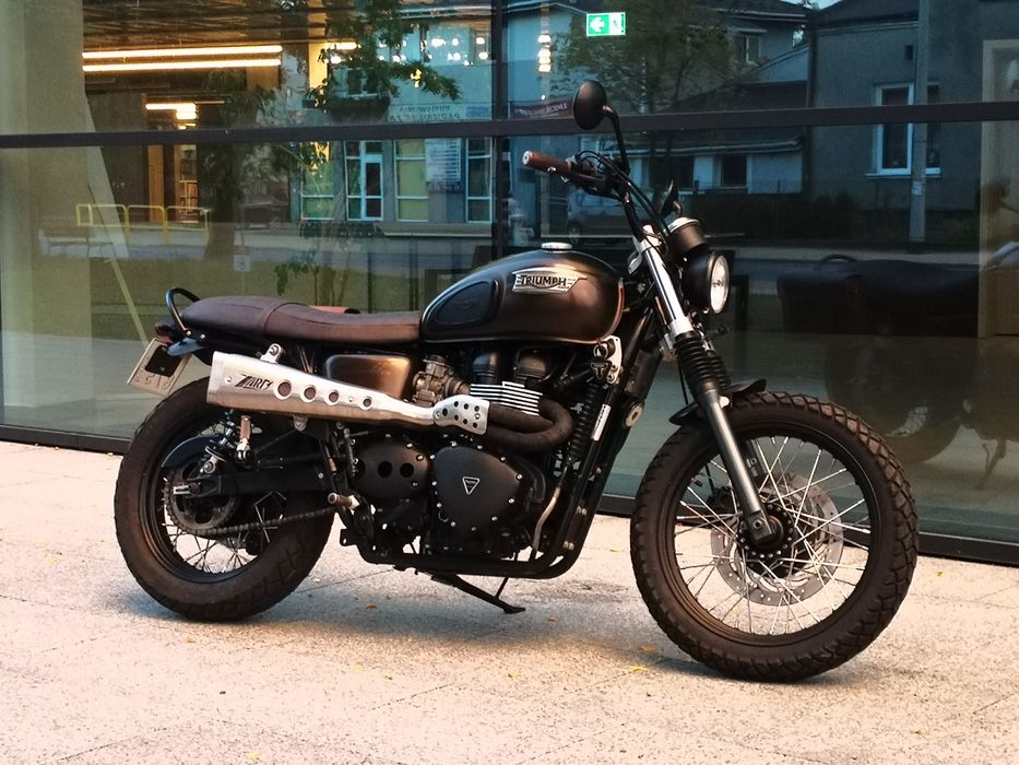 Triumph Scrambler Bonneville 900 efi Street 1200 Xe cafe