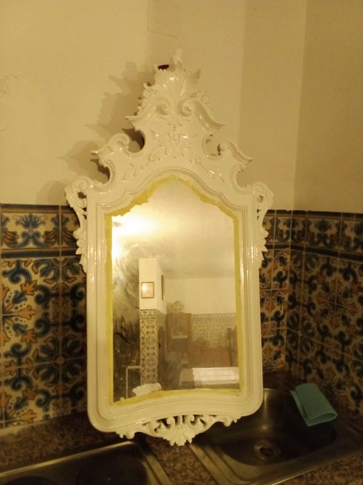 Espelho antigo recuperado