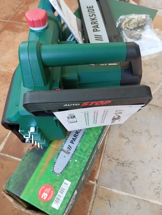 Motosserra elétrica Parkside 1600W nova