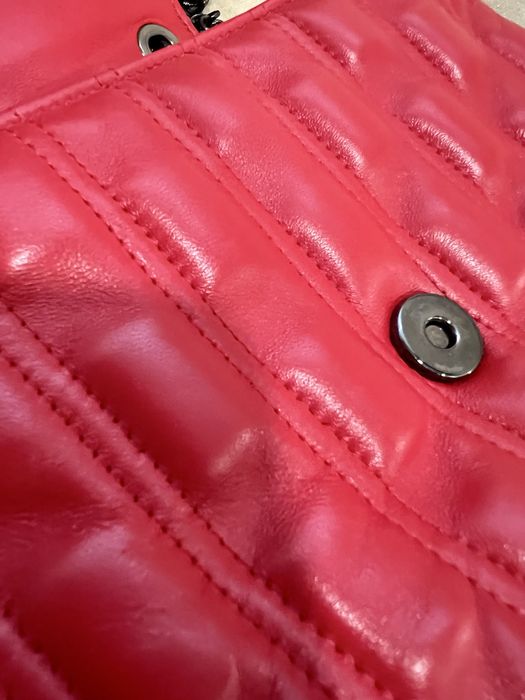 Сумка longchamp brioche червона