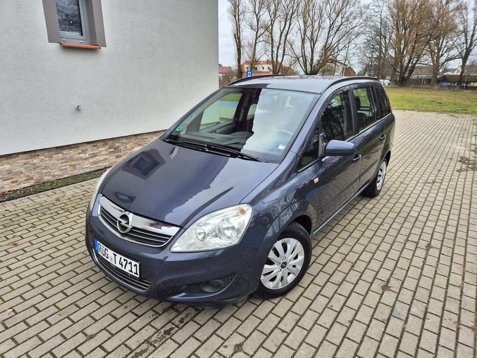 Opel Zafira 2008r. 1.6 Benzyna 115KM 7-osób Klima Tempomat  Halogen