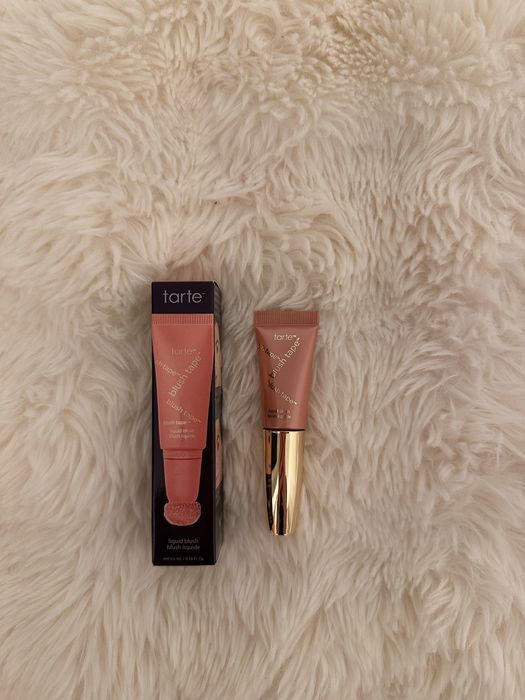 nowy róż new blush tape sephora tarte liquid blush
