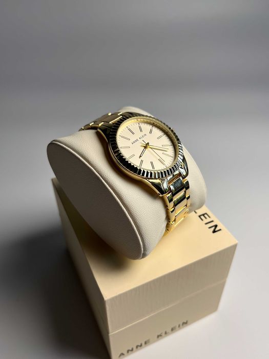 Anne Klein AK/4172, золотистий годинник жіночий, часы анна кляйн Ø36мм