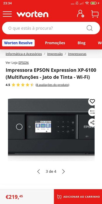 Impressora/scanner Epson 6100