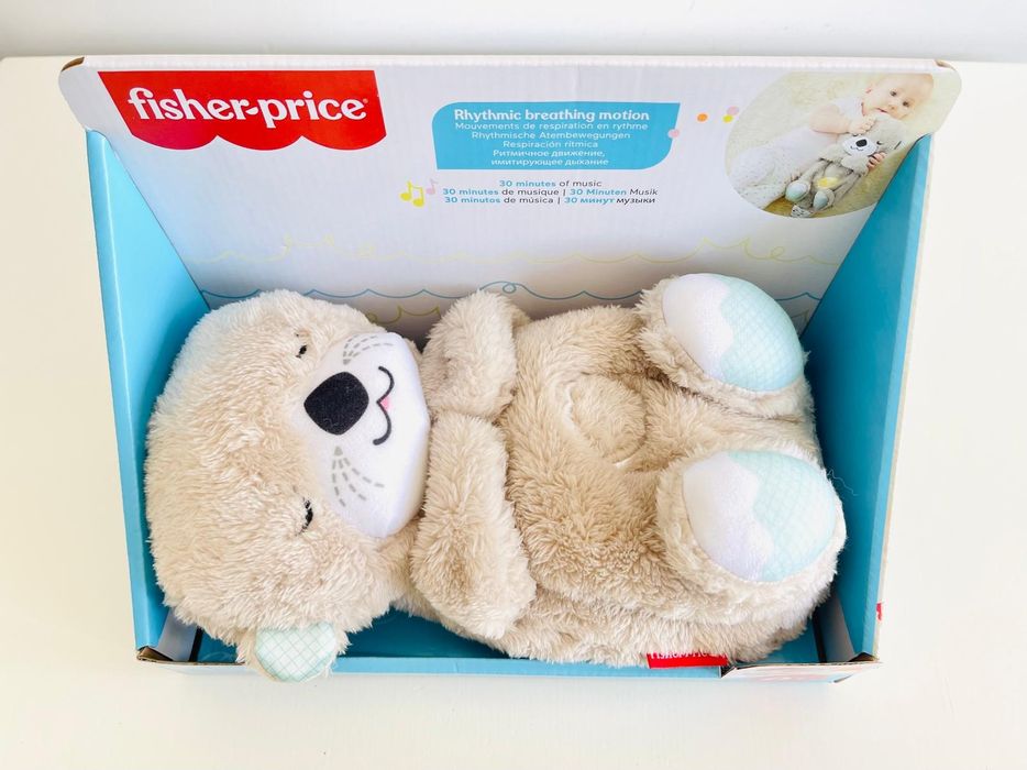 Peluche Lontra Fisher Price - Novo
