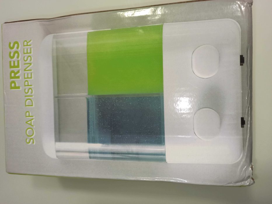 Dispensador duplo gel de banho shampoo