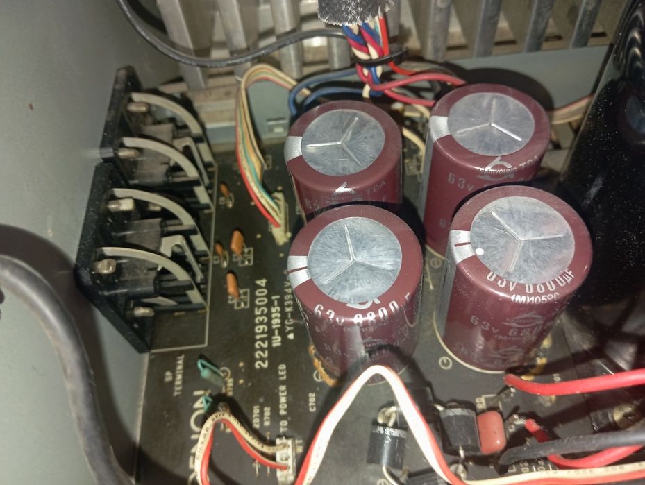 Audio spa wymiana elkrolitów kondensatorów