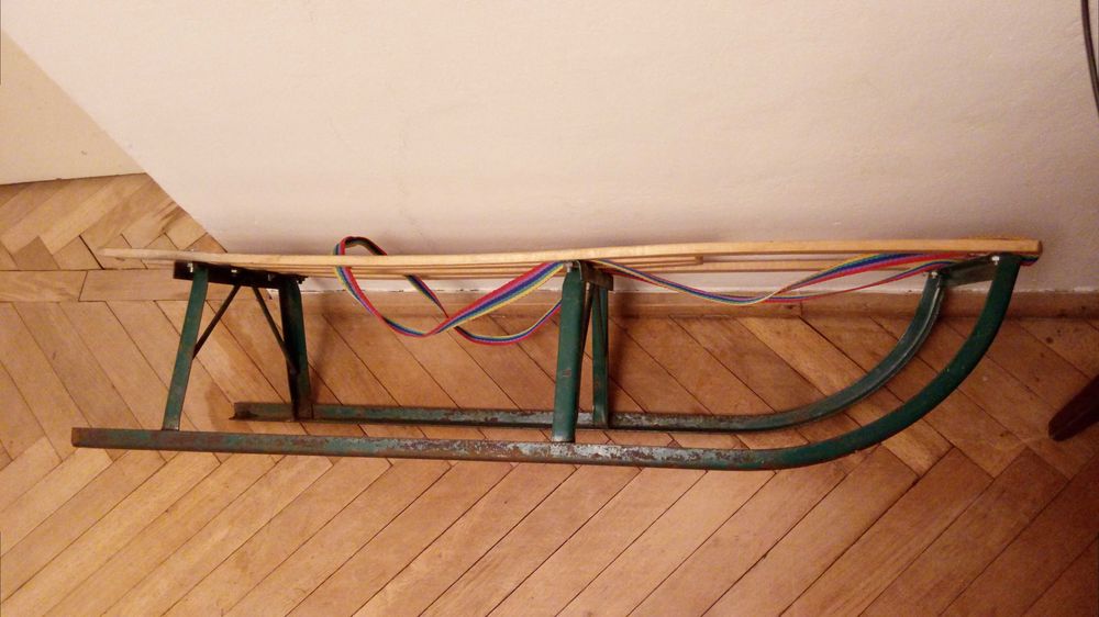 Sanki metalowe solidne klasyczne - okazja!!!