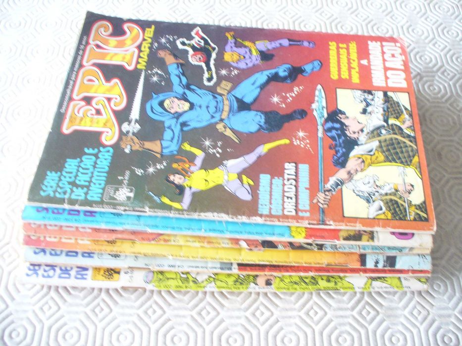 EPIC Marvel - nºs 1 a 6 coleção completa