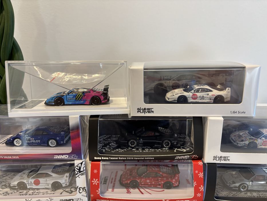 Miniaturas Ferrari F40 1/64