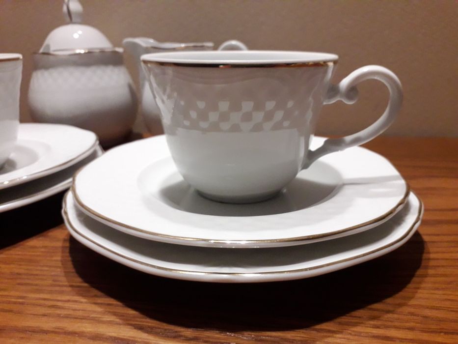 Zestaw Lubiana porcelana