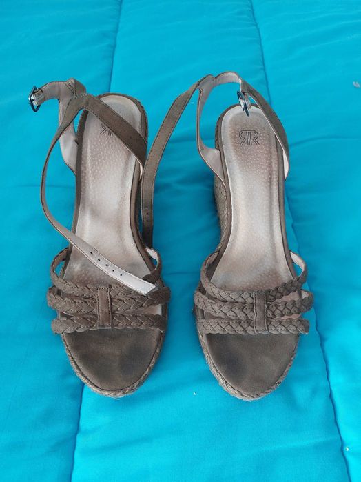 Sandálias de Cunha La Redoute Senhora – Tamanho 39