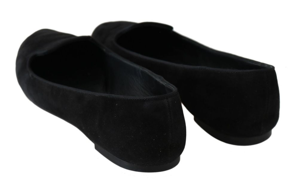 Sapatos rasos Dolce & Gabbana genuínos tam. 38,5/39