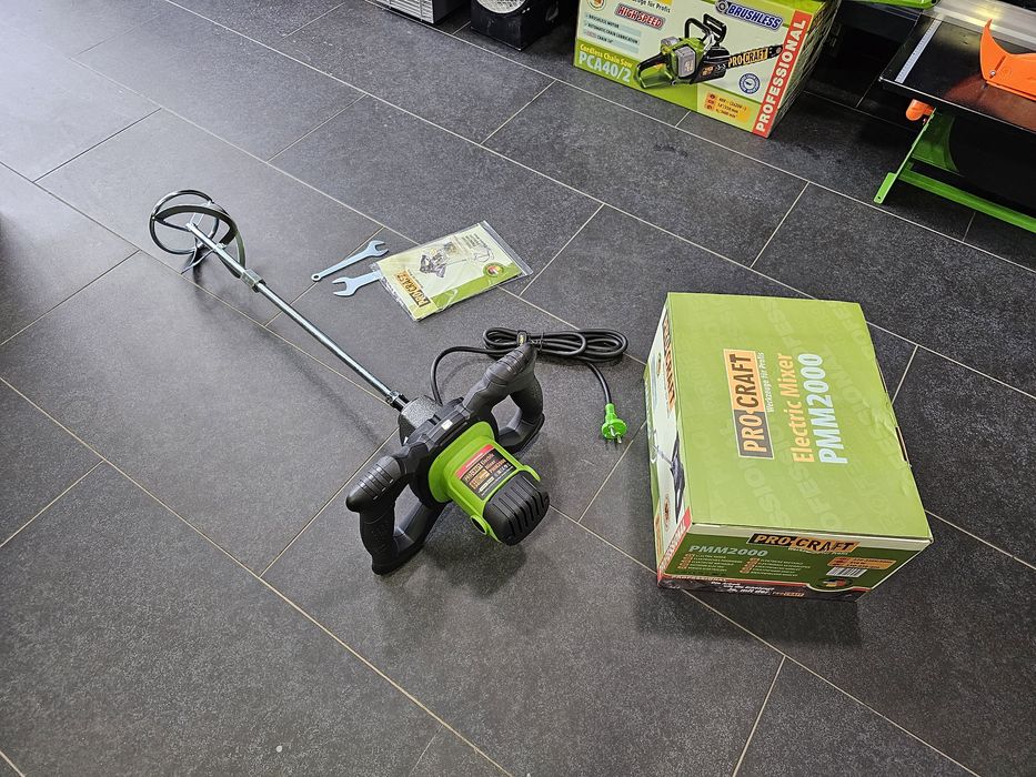 Миксер строительный ProCraft PMM2000 Professional Гарантия Медная Обм.