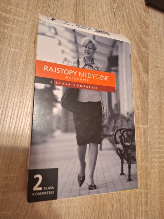 Rajstopy medyczne uciskowe 2 klasa kompresji S
