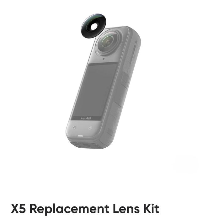 Insta360 X5 Replacement Lens Kit single lens